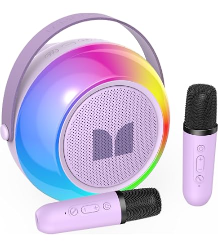 Amazon.com: Monster Mini Karaoke Machine for Kids Adults, Portable